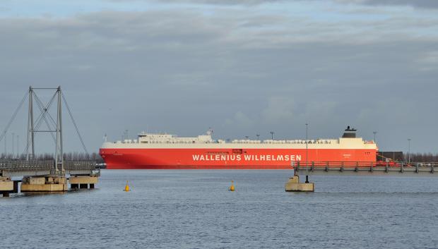 MV Tønsberg el mayor Ro Ro del mundo, 8.500 coches de capacidad