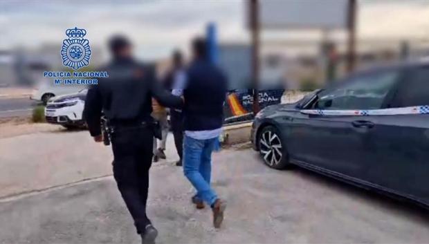 Imágenes de las detenciones en la propia ITV