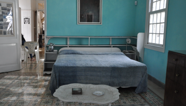 Dormitorio del escritor en Finca Vigía