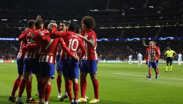 El Atlético de Madrid ha pasado a octavos como primero de grupo