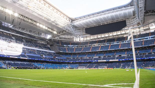 El Santiago Bernabéu por dentro en un partido de esta temporada