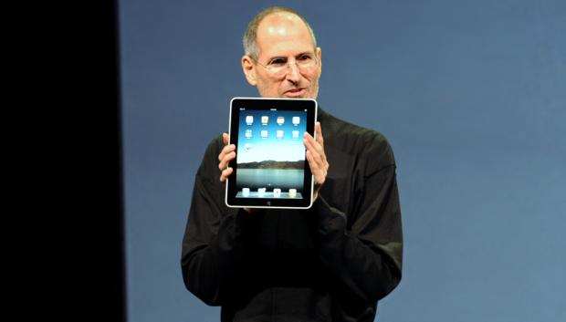 Steve Jobs presentó el primer iPad en 2010