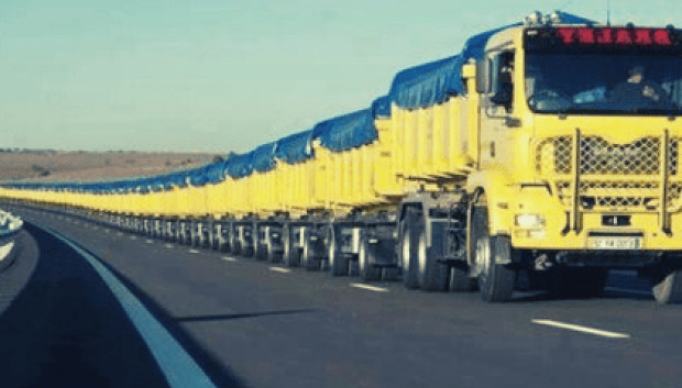 El siguiente caso son los trenes de carreteras