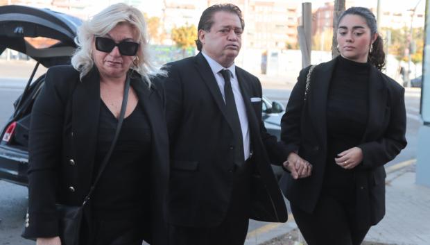 Vicente Ruiz Soro during burial of Arevalo in Valencia 04 January 2024.