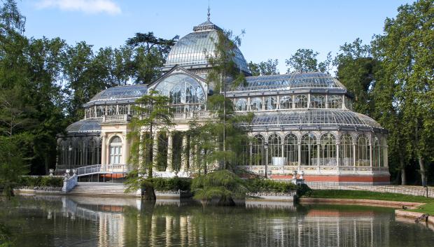 El Palacio de Cristal del Retiro, en Madrid