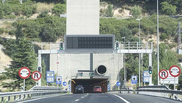 El famoso túnel de Guadarrama cuenta ya con tres pasos