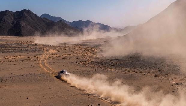 Carlos Sainz está a punto de coronarse campeón del Dakar