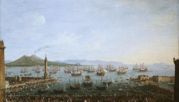 Salida de Carlos de Nápoles, 1759