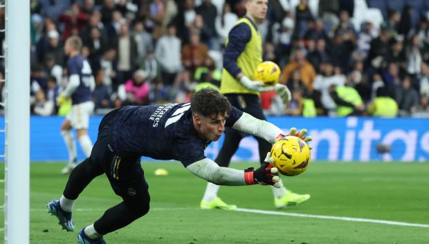 Kepa y Lunin, los dos porteros del Real Madrid