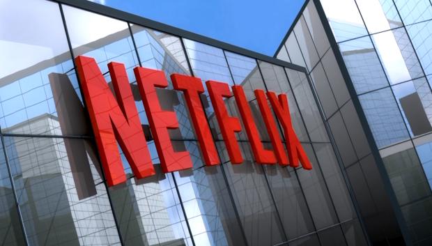 Cartel de las oficinas de Netflix
