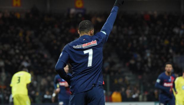 Kylian Mbappé, actual jugador del PSG