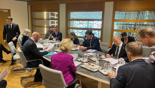 Reunión de los líderes del Consejo Europeo