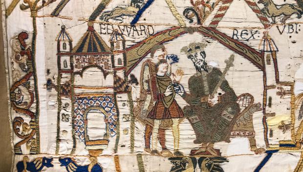 Eduardo el Confesor envía a Harold a Normandía