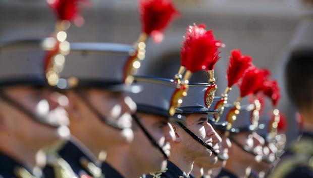 Celebración del 142 aniversario de la Academia General Militar de Zaragoza, donde recibe formación la Princesa de Asturias