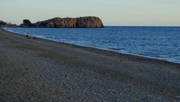 Playa de La Guardia, en Salobreña