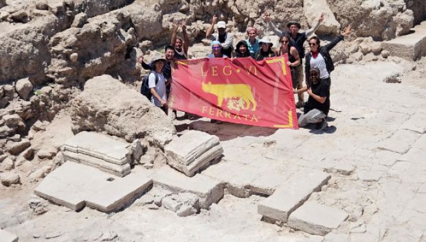 Excavaciones de Legio, en el norte de Israel