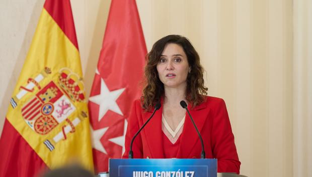 La presidenta de la Comunidad de Madrid, Isabel Díaz Ayuso.