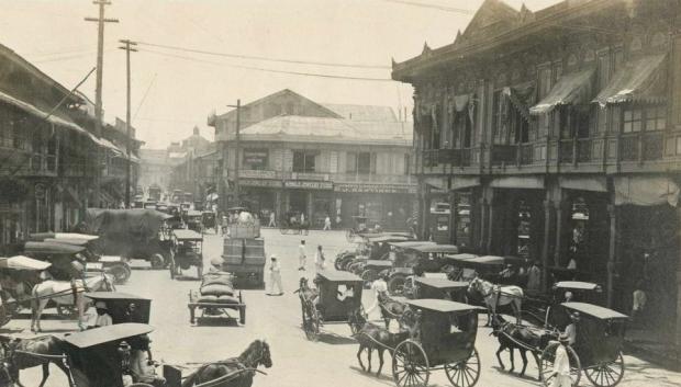 Plaza Moraga (Manila) en 1901