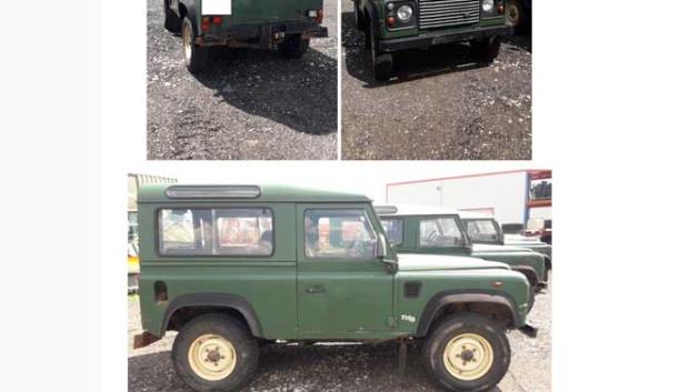 Land Rover de la Junta de Castilla y León que aparecieron a la venta