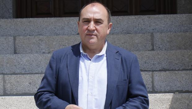 El alcalde de Cebreros, Pedro-Antonio Muñoz
