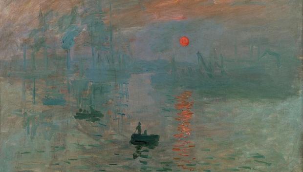 Impresión, sol naciente de Claude Monet