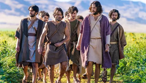 Varios de los actores que dan vida a Jesús y sus apóstoles