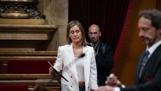 La exlíder de los Comunes en el Parlamento catalán, Jéssica Albiach