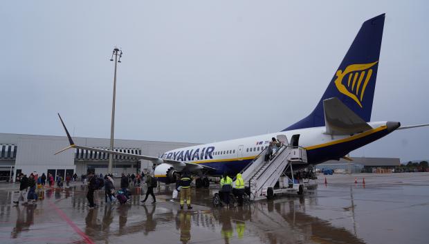 Imagen avión Ryanair