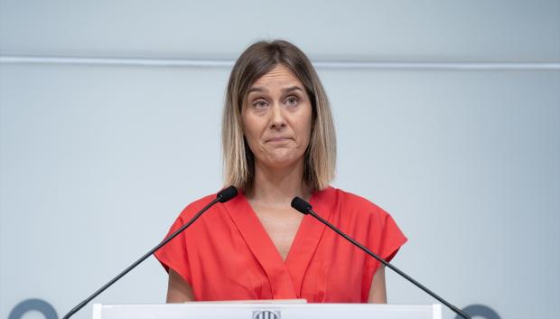 Jéssica Albiach, candidata por Comuns Sumar al Parlament de Cataluña