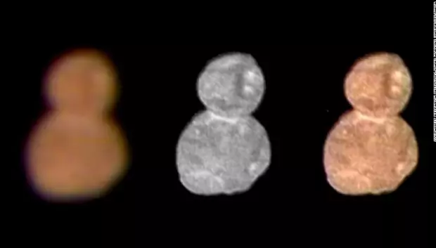 486958 Arrokoth, también conocido como 'muñeco de nieve espacial'