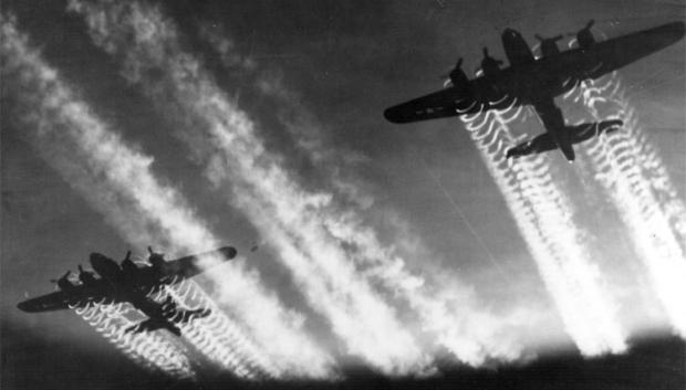 Bombarderos B-17 Flying Fortress estadounidenses