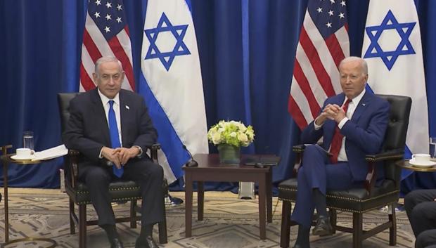 Reunión de Joe Biden y Benjamin Netanyahu