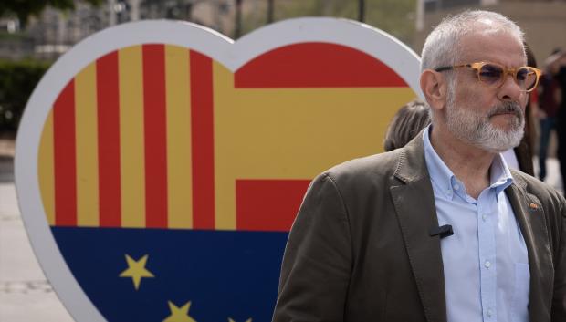 El líder de Ciudadanos en Cataluña y candidato a las elecciones catalanas del 12 de mayo, Carlos Carrizosa