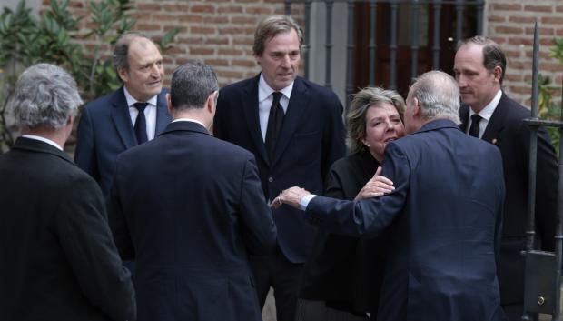 El Rey Don Juan Carlos, a su llegada a la Iglesia Catedral de las Fuerzas Armadas