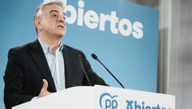 El presidente del PP vasco, Javier de Andrés