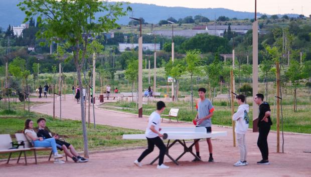 Parque de Levante,en el barrio de Fátima