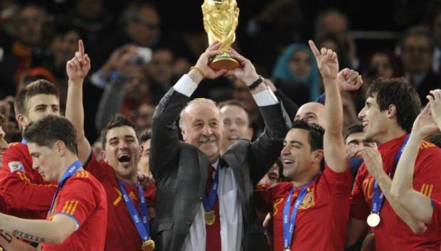 Vicente del Bosque fue campeón del Mundo con España en 2010