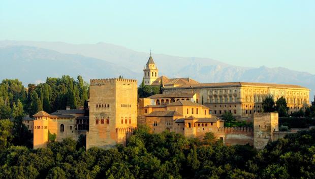Vista de la Alhambra desde el Barrio del Albayzín