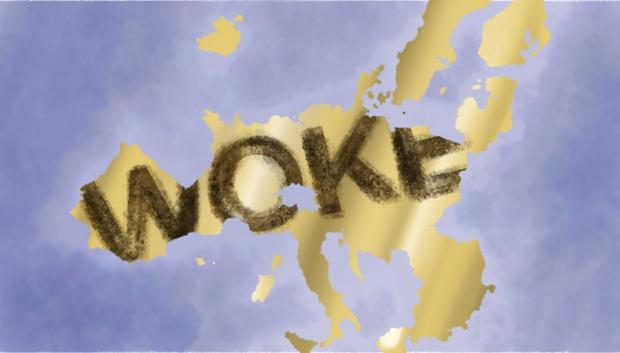 Mapa de Europa 'woke'