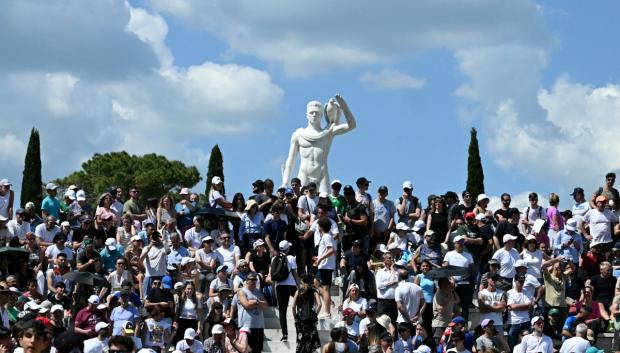 Aforo completo en los primeros días del Masters 1000 de Roma