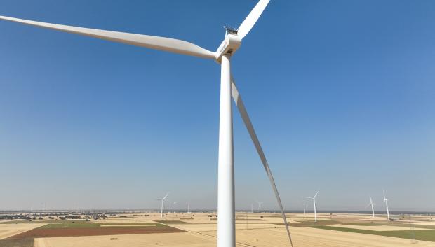 Parque eólico en Castilla y León