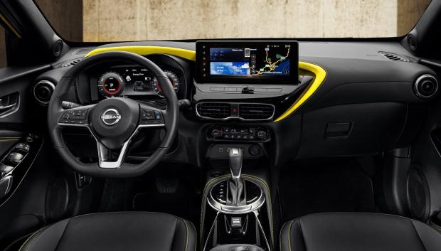 Más calidad general en el interior del nuevo Juke