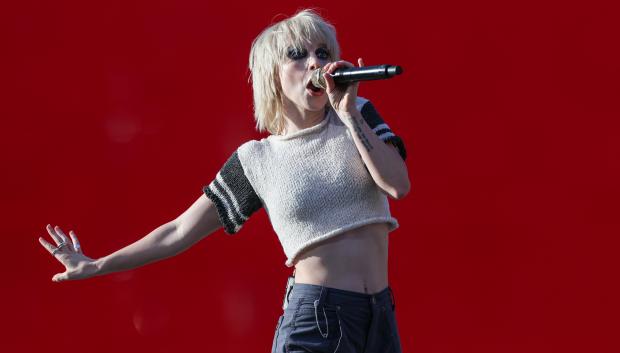 Hayley Williams, vocalista principal de la banda de rock estadounidense Paramore, durante su actuación en Lisboa del pasado 24 de mayo