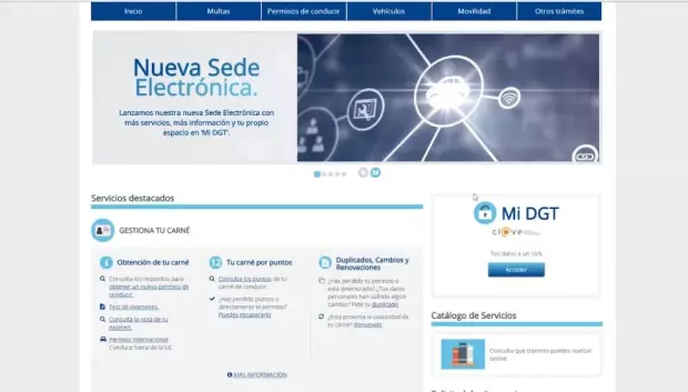 En algunos foros puede leerse que la web de la DGT es muy vulnerable