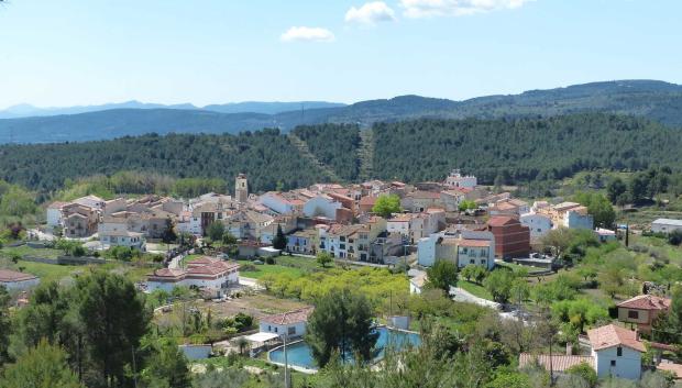 Imagen del pueblo de Benafer, Castellón