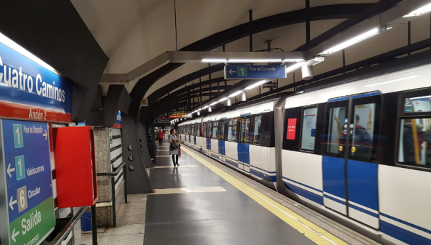 Andén de Metro de Madrid