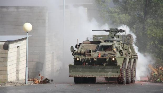 Maniobras militares de la Brilat del Ejército de Tierra