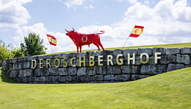 Instalaciones de Der Öschberghof, campo base de la selección española durante la Eurocopa, en Dounaueschungen en Alemania