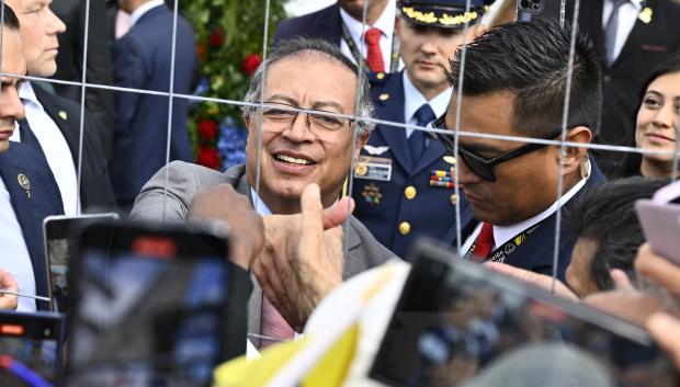 El presidente colombiano Gustavo Petro