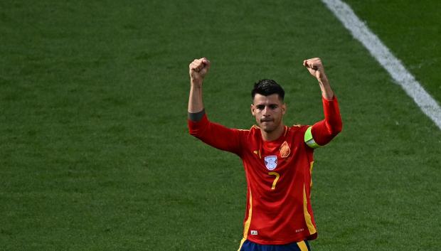 Álvaro Morata ya es el tercer máximo goleador de la Eurocopa